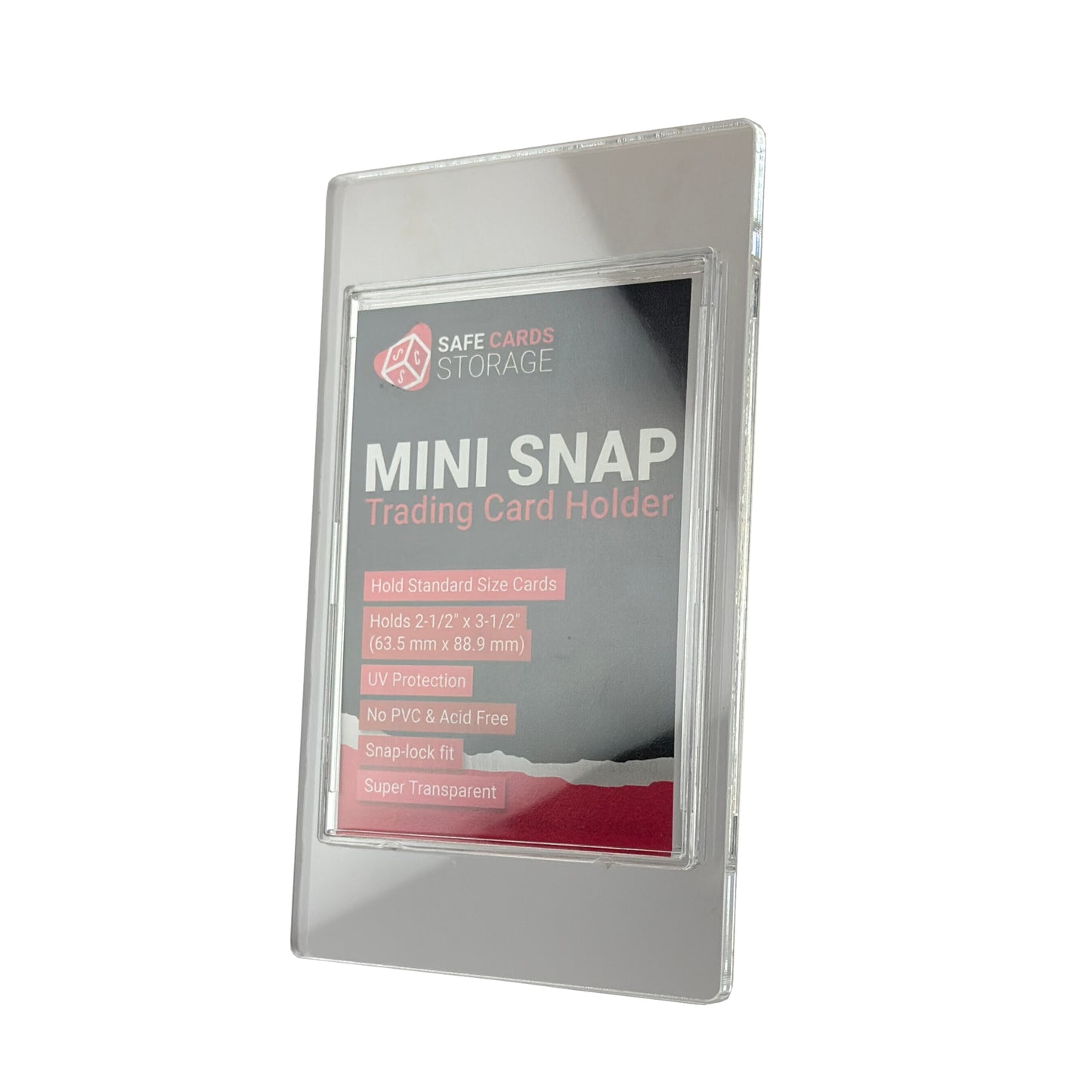 Transparent Mini Snap Insert for PSA Slabmags - INS_PSA_MINI_CLE