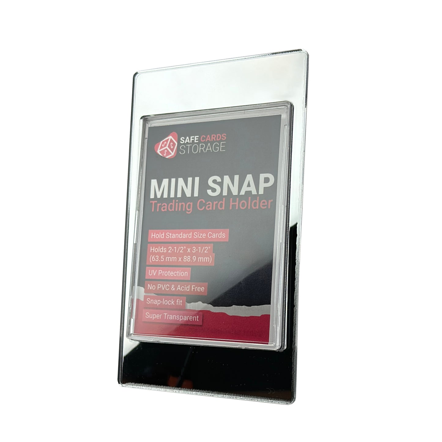 Mirror Silver Mini Snap Insert for PSA Slabmags - INS_PSA_MINI_SIL