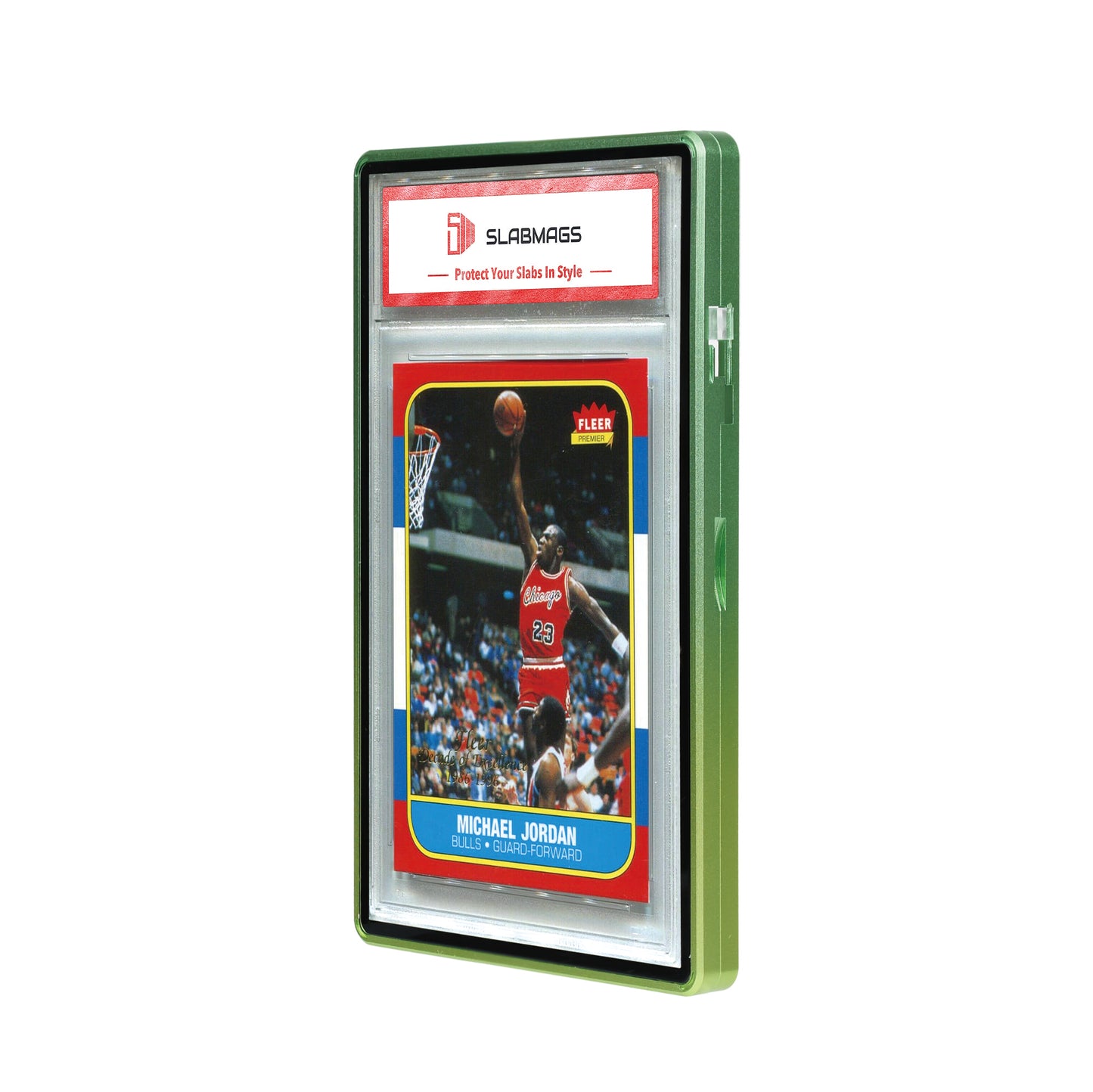 Gradient Series Standard PSA Slabmags - Top Dark Green Bottom Light Green - SM-PSA-TDGRN-BLGRN