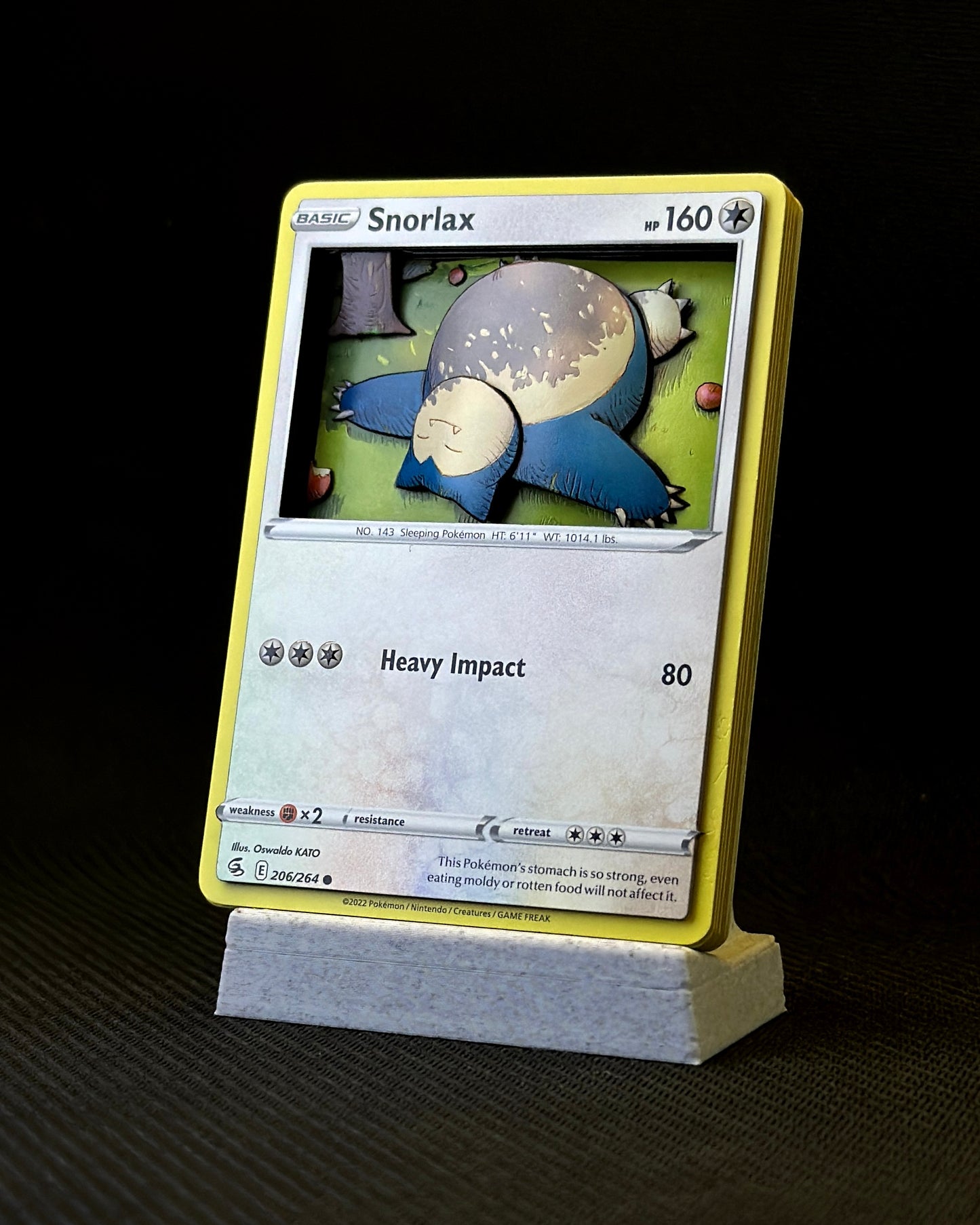 Snorlax Shadowbox 1/1