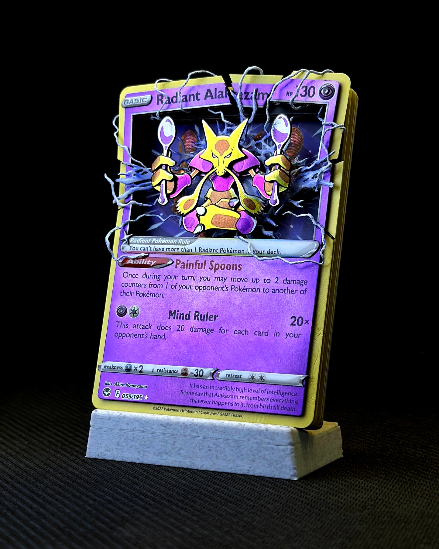 Radiant Alakazam Shadowbox 1/1
