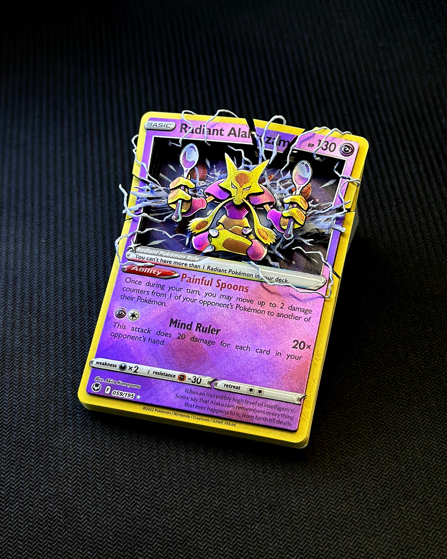 Radiant Alakazam Shadowbox 1/1