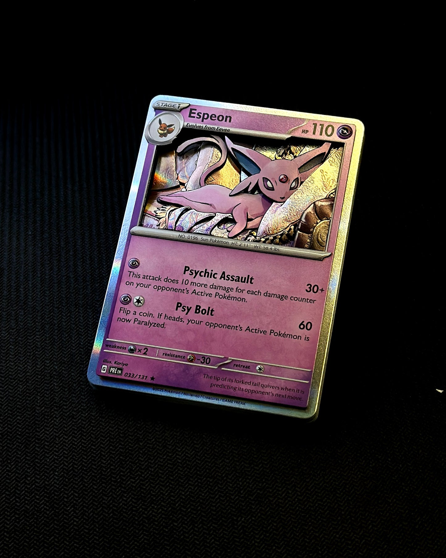 Espeon Shadowbox 1/1