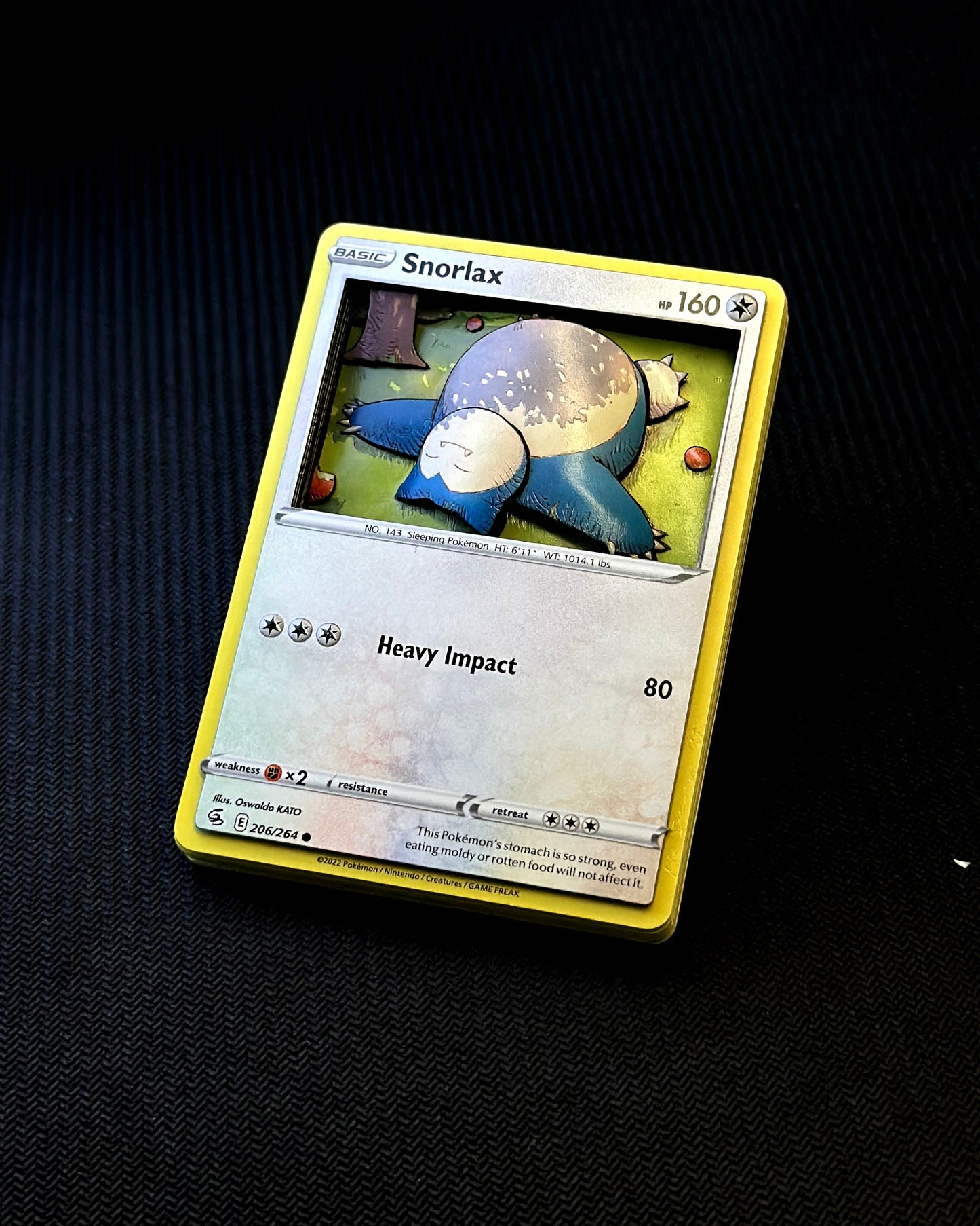 Snorlax Shadowbox 1/1