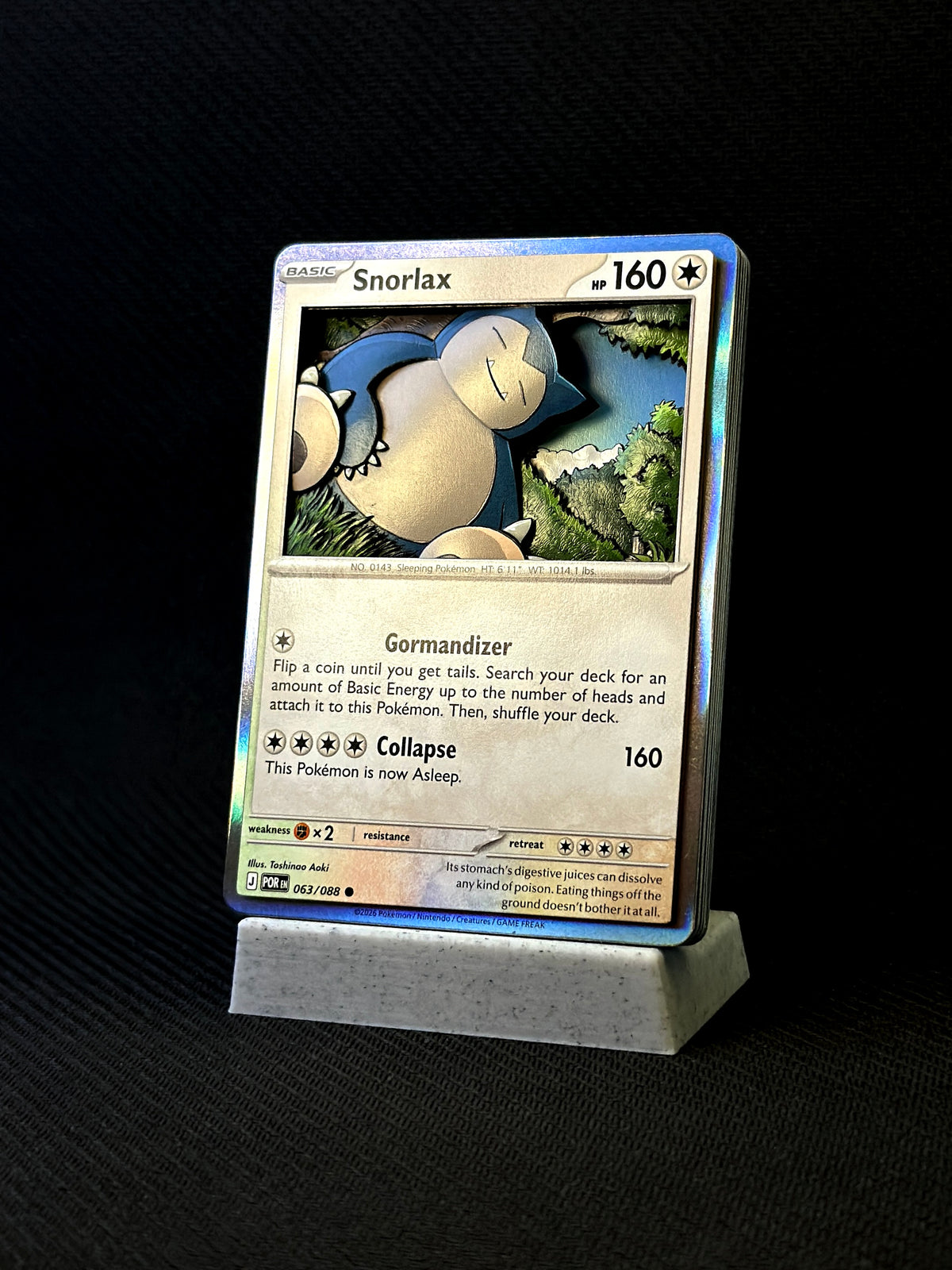Snorlax Shadowbox Limited/5