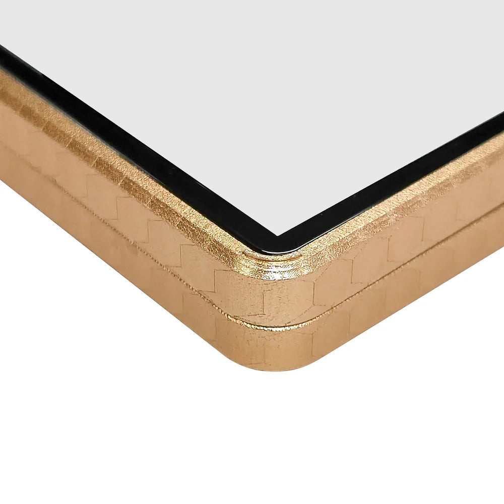 Etched Series Medium BGS Slabmags Case - Snakeskin Gold