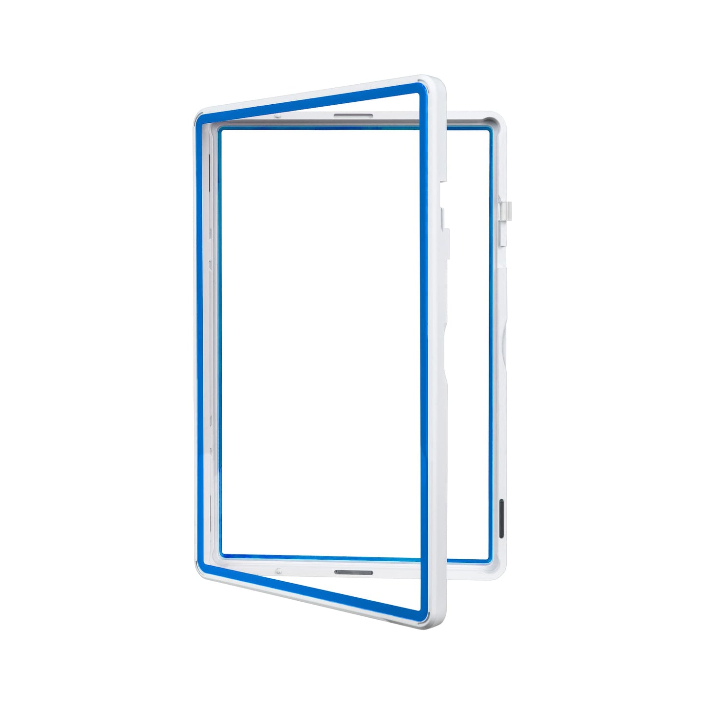 Color Glass Series BGS Standard - White with Blue Glass - SM-BGS-WHT-BLU