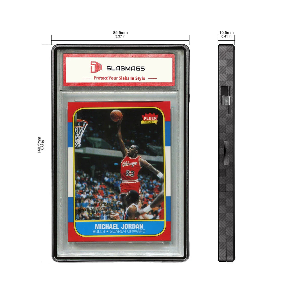 Etched Series Standard PSA Slabmags - Checkered Black - SM-PSA-ET-CK-BLK