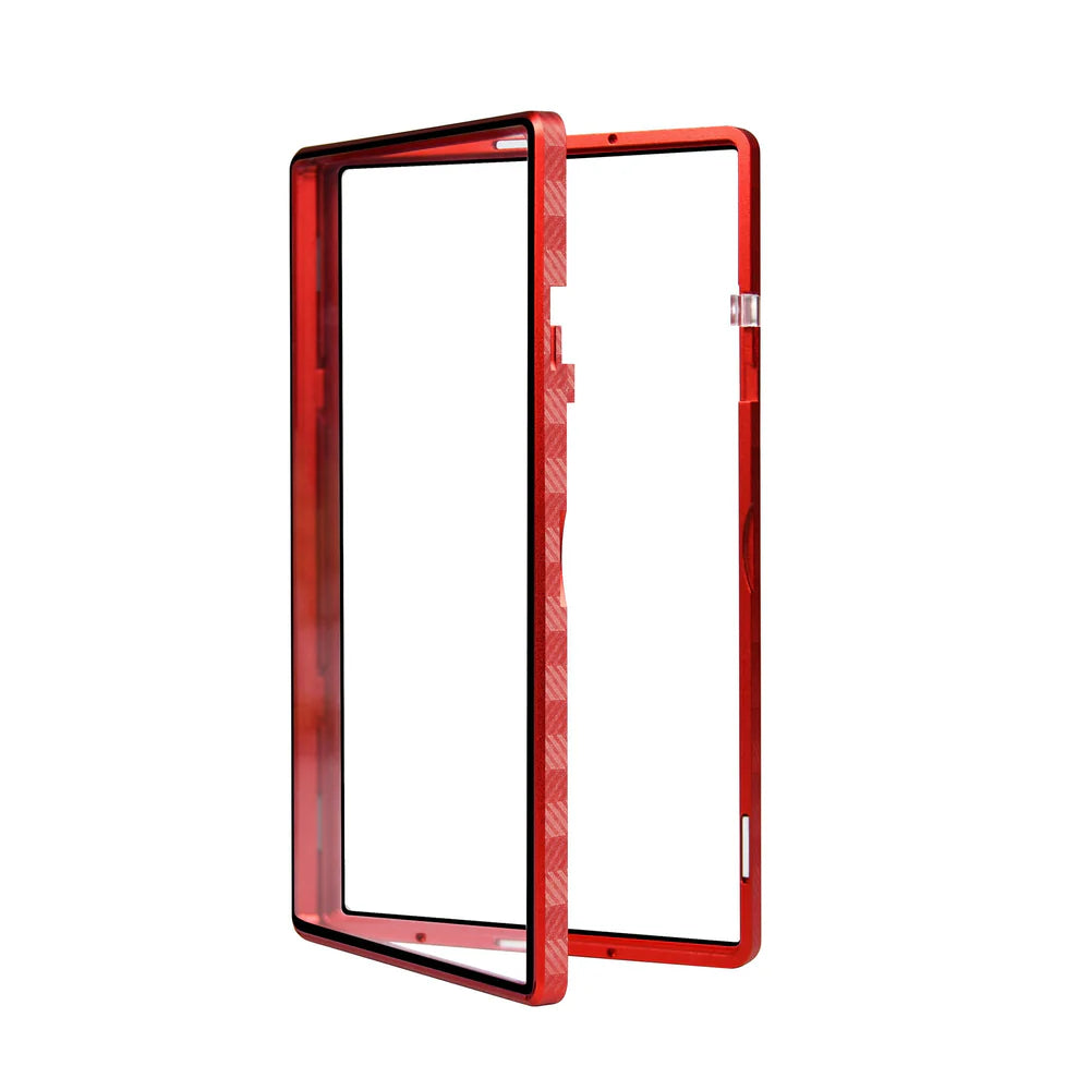 Etched Series Standard PSA Slabmags - Checkered Red - SM-PSA-ET-CK-RED