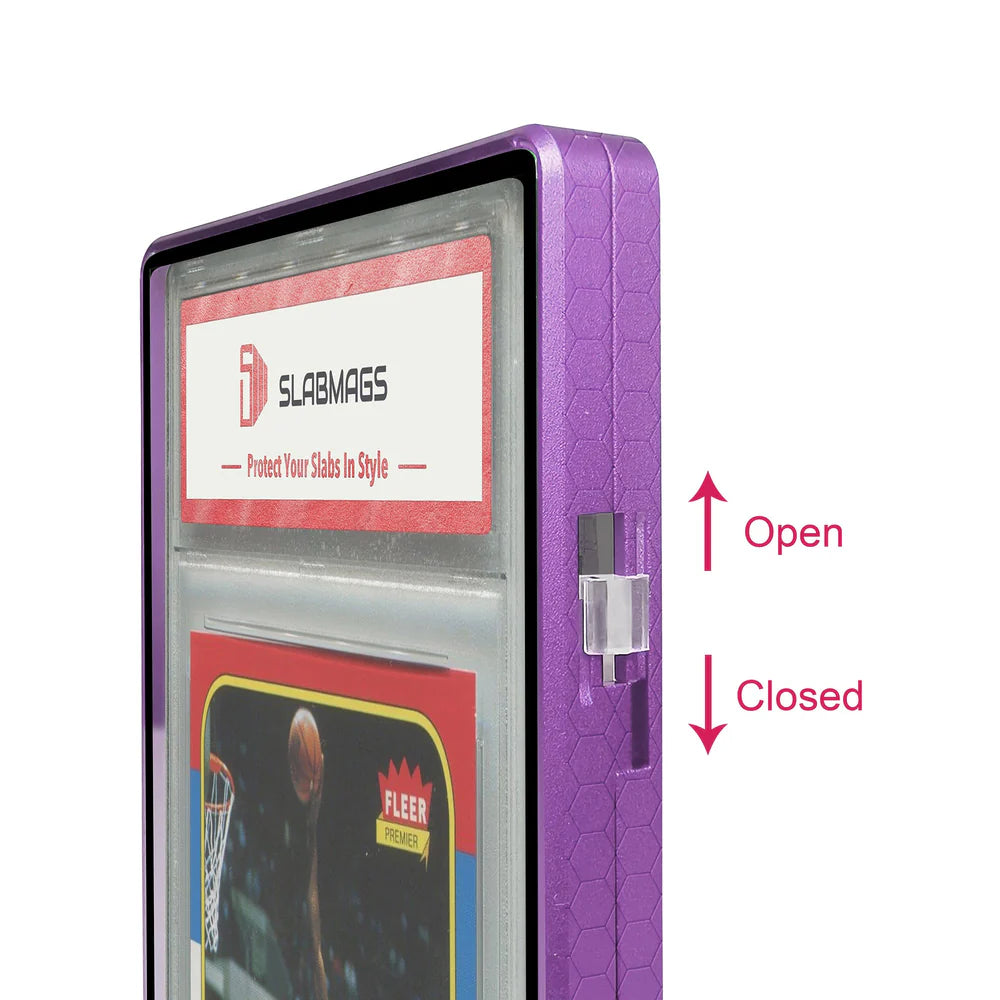 Etched Series Standard PSA Slabmags - Snakeskin Purple - SM-PSA-ET-SN-PUR