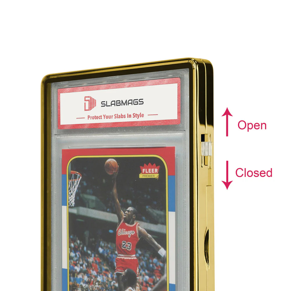 Standard PSA Slabmags Case - Metallic Gold (Compatible With Standard CGC, CSG & AGS Slabs)