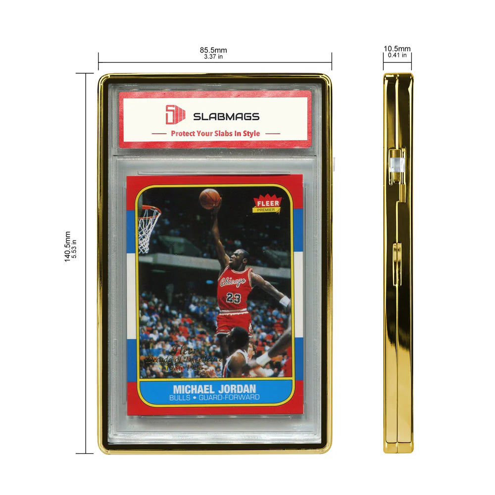 Standard PSA Slabmags Case - Metallic Gold (Compatible With Standard CGC, CSG & AGS Slabs)