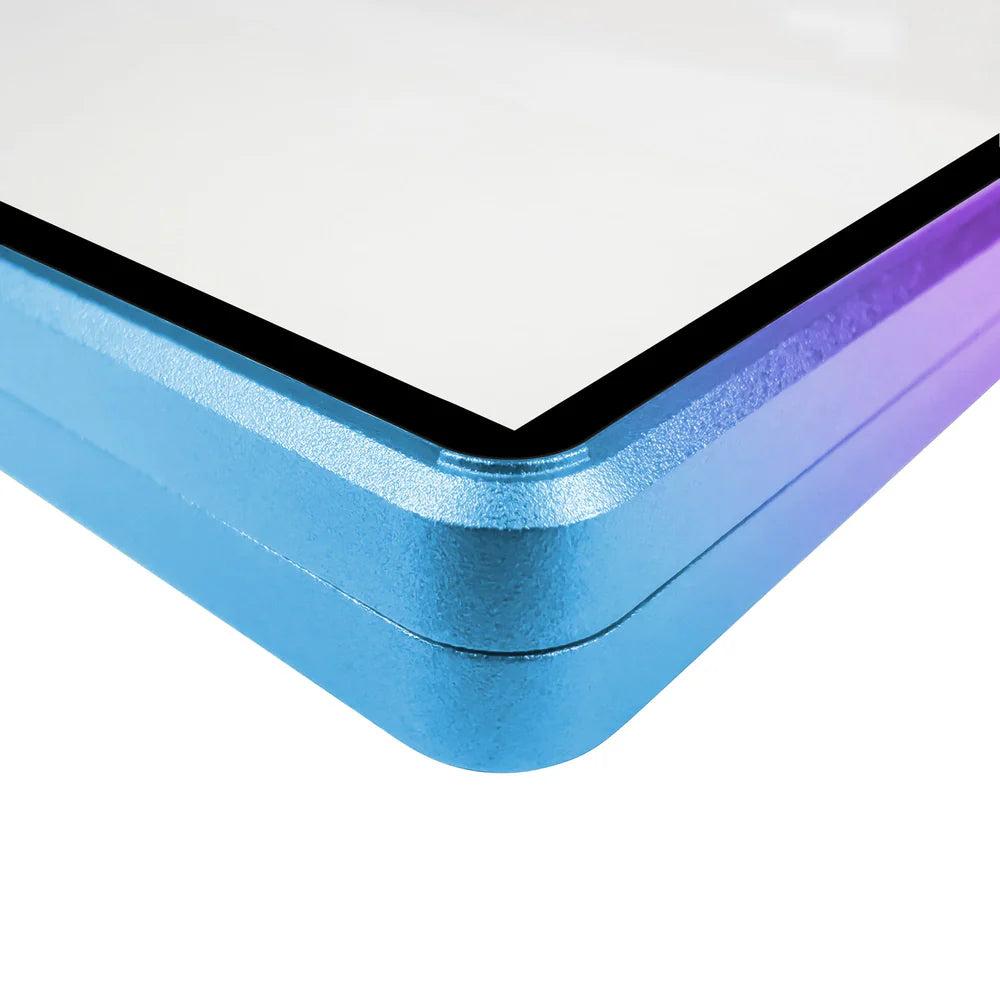 Gradient Series Standard PSA Slabmags Case - Top Purple, Bottom Aqua Blue