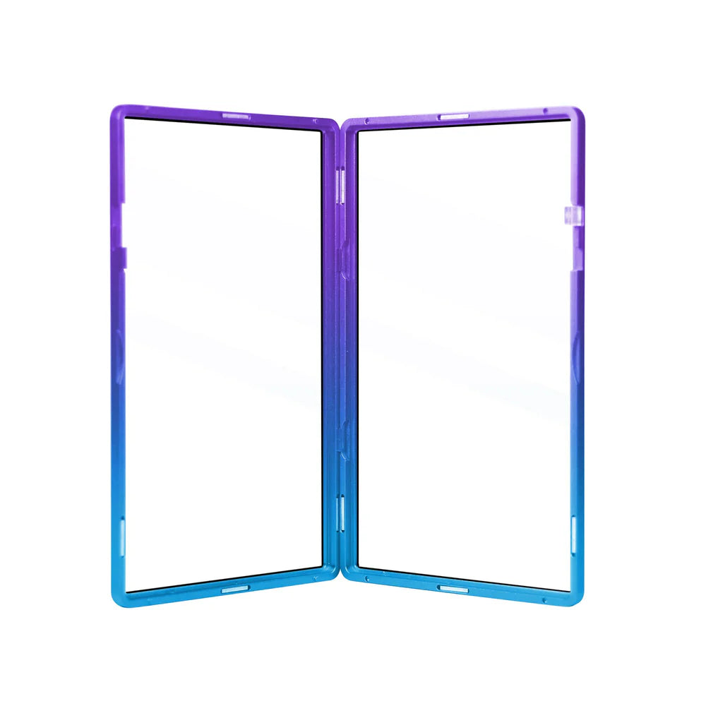 Gradient Series Standard PSA Slabmags Case - Top Purple, Bottom Aqua Blue