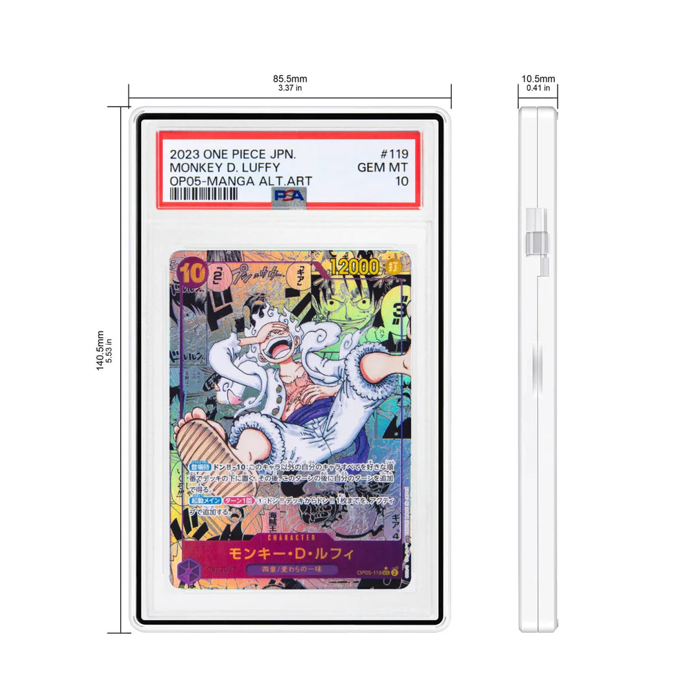 Standard PSA Slabmags Case - Matte White (Compatible With Standard CGC, CSG & AGS Slabs)